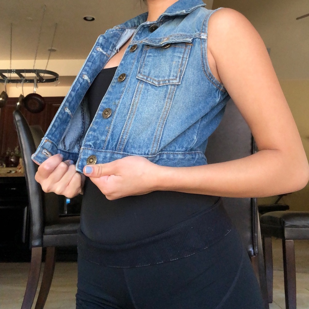 Forever 21 Girls denim vest